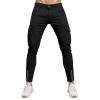 Daily Casual Pants for Men Multi Pocket Cuffs Zipper Belt Tapered Trousers Fashion Outdoor Running Training Overalls view 3