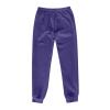 2PC Baggy Sweatpants for Women Trendy Y2k Streetwear High Waisted Wide Leg Athletic Joggers Pants Fleece Lounge Pants Black view 3