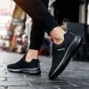 CsgrFagr Breathable Outdoor Couples Runing Shoes Men Woemen Sports Mesh Women's Sneaker Wedges Shoes for Women (Black, 10.5) view 4