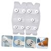 DEARMAMY 10pcs Ice Cleats for Boots Non-Slip Shoe Grippers Spikes for Enhanced Traction Ice and Snow for Hiking Walking and Winter Activities view 3