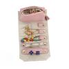 EUUDROBY Jewelry Organizer Roll Bag for Women Girls Jewelry Box Organizer Bracelet Holder Earring Holder Organizer Jewelry Organizer Clutch Purses for Women view 2
