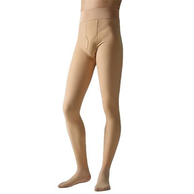 SUPER RACCOON Thermal Pants for Men, Long Johns Fleece Lined Base Layer Leggings Tights Bottoms with Feet for Running Workout Hunting Winter 90Kg,Flesh 100g,XXL