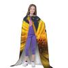 XIyueZone Flying Bees Daisy Honey - Unisex Tunic Hooded Robe Halloween Cloak Cosplay Costumes - Medium view 3