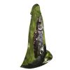 JIPOFD Owl Tree Branches Hooded Cloak Long Cape For Halloween Cloak Costumes Hoodedcape Masquerade Dress Up Costume view 2