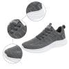 IWIHMIV Mens Tennis Shoes Mens Slip On Walking Shoes Non Slip Running Shoes Breathable Workout Shoes Comfortable Sneakers (Z3-Black, 10) view 2