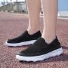 IWIHMIV Men Slip On Sneakers Men's Casual Sports Shoes Walking Sneakers Breathable Mesh Work Lightweight Soft Sole Sports Shoes (Z1-White, 10.5) view 3