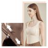 Shop Built Bra, Women'S Thermal Tank Top With Built-In Bra, Women'S Thick Warm Vest(Coffee+black,XL) view 4
