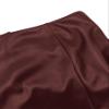 Fallorchid Women's Faux Leather Shorts Sexy Skinny Mini Shorts Hot Pants Wine Red view 4