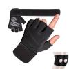 CZMYCBG Weight Lifting Gloves with Cushion Pads for Men Women, 1 Pair of Workout Gloves with Non-Slip Neoprene Padding(Medium) view 1