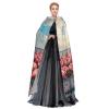 Flamingo Print Unisex Adults Hooded Cloak Cape,Hooded Robe Cloak,Oversized Hood Cloak,Halloween Cloak view 3