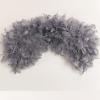 LUNCHS Bridal Shawl Holiday Shows Halloween Costume Shawl Wraps for Women Winters Wedding Dress Topper Feather Shawl for Women Frock(Grey) view 2