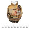 Ancient Egypt Egyptian Pattern Adult Hoodies Pullover Hooded Sweatshirts Long Sleeve Sweater Tops with Pocket 5XL view 2