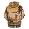 Ancient Egypt Egyptian Pattern Adult Hoodies Pullover Hooded Sweatshirts Long Sleeve Sweater Tops with Pocket 5XL view 3