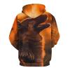 German Shepherd Print Adult Hoodies Pullover Hooded Sweatshirts Long Sleeve Sweater Tops with Pocket 4XL view 3
