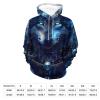 Wolf Dream Catcher Adult Hoodies Pullover Hooded Sweatshirts Long Sleeve Sweater Tops with Pocket 2XL view 4