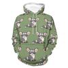 Cute Sugar Glider Adult Hoodies Pullover Hooded Sweatshirts Long Sleeve Sweater Tops with Pocket 3XL view 1