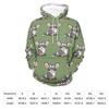 Cute Sugar Glider Adult Hoodies Pullover Hooded Sweatshirts Long Sleeve Sweater Tops with Pocket 3XL view 2