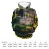 Tuscany Vineyard Adult Hoodies Pullover Hooded Sweatshirts Long Sleeve Sweater Tops with Pocket 3XL view 2