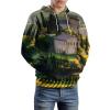 Tuscany Vineyard Adult Hoodies Pullover Hooded Sweatshirts Long Sleeve Sweater Tops with Pocket 3XL view 4