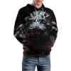 Wild Alligator Pattern Adult Hoodies Pullover Hooded Sweatshirts Long Sleeve Sweater Tops with Pocket 3XL view 4