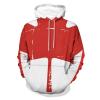 Vintage Canada Flag Adult Hoodies Pullover Hooded Sweatshirts Long Sleeve Sweater Tops with Pocket 3XL view 1