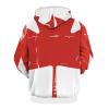 Vintage Canada Flag Adult Hoodies Pullover Hooded Sweatshirts Long Sleeve Sweater Tops with Pocket 3XL view 2