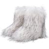 Vobumix Raccoon Snow Boots Boots Fluffy -Calf Boots Outdoor Flat Shoes for Men Women Winter Proof Wind Supplies view 1