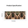 Pyjwyfmy Funny For Kangaroo Zoo Print Cashmere Like Scarf With Fringed Edges,Soft Large Cashmere Like Shawl Wrap For Women And Men view 2