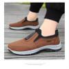 BZDVS Relieffoot Walking Shoes for Men, Comfortable Cushioned Waterproof Orthopedic Walking Shoes Outdoor Sneakers (Brown,EU39) view 2