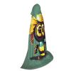DRTGEDS Cartoon Bee Halloween Hoodies Robe Cosplay Capes Party Props Hooded Cape Cloak Costume Accessory For Party view 2