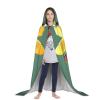 DRTGEDS Cartoon Bee Halloween Hoodies Robe Cosplay Capes Party Props Hooded Cape Cloak Costume Accessory For Party view 4