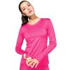 Women's Athletic Compression Shirts Summer Long Sleeve Sun Shirt Mesh Workout Base Layer Thumb Holes Yoga T Shirt Sports Tops view 4