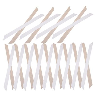 COLLBATH Men's Collar Stays 200 Pack Dress Shirt Collar Inserts Collar Paper Stays for Dress Shirts