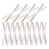 COLLBATH Men's Collar Stays 200 Pack Dress Shirt Collar Inserts Collar Paper Stays for Dress Shirts view 1