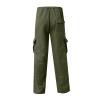 Army Green Mens Cargo Sweatpants Open Bottom Outdoor Plus Size Hiking Joggers Loose Fit Cotton Workout Sweat Pants with Pockets Straight Leg Sweatpants Men Mens Joggers Sweatpants Cargo Joggers Men view 3