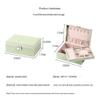 XCLLAM Jewelry Box Multifunctional High-end Jewelry Box Storage Box Waterproof Household Ring Box Portable Jewelry Necklace Storage Box jewlery box view 2