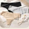 5PCS Aura Invisible Camel Toe Thong High Waisted Seamless Thongs for Ladies No Show Panty Pack (US, Alpha, Small, Regular, Regular, 6PCS) view 2