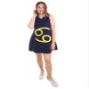 BC GOODS BY Women's Dark Blue Constellation Cancer Party Troll Costumes | Adult Star Anime Dresses | Halloween Cosplay Accessories - Large view 1