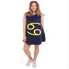 BC GOODS BY Women's Dark Blue Constellation Cancer Party Troll Costumes | Adult Star Anime Dresses | Halloween Cosplay Accessories - Large view 2