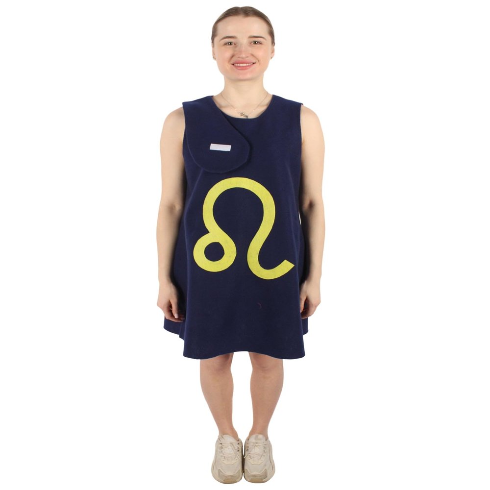 BC GOODS BY Women's Dark Blue Constellation Leo Party Troll Costumes | Adult Star Anime Dresses | Halloween Cosplay Accessories - Large