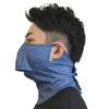 YAKeNU UV CUT MASK UV Sun Protection Mask for Face & Neck, Yake-nu SO-Cool Smart, for Men (532 Heather Blue) view 1