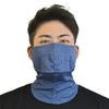 YAKeNU UV CUT MASK UV Sun Protection Mask for Face & Neck, Yake-nu SO-Cool Smart, for Men (532 Heather Blue) view 2