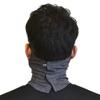 YAKeNU UV CUT MASK UV Sun Protection Mask for Face & Neck, Yake-nu SO-Cool Smart, for Men (531 Heather Black) view 3