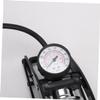 Happyyami Portable High-Pressure Foot Pump Pressure Gauge Mini Inflator for Cars Bicycles Motorcycles and Balls Effortless Foot Pedal Design Durable and Anti-Slip Construction view 3