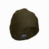 13FA UNMARKED Utility Beanie - USA Patriotic Gear - Poly-Spandex Blend for Stretch-Fit Comfort - Unisex Hi-Vis Winter Hat Green view 1