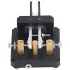 Morse Key Automatic Morse Code Key Double Paddle, Enduring Stainless Steel with Carbon Fiber for Training (Black) view 1