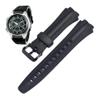 17mm Resin Strap Fit for Casio AQ-160w AQ-161w AQ-163w Watch Band Men Black Rubber Waterproof Bracelet Replacement Watch Accessories view 2