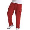Cargo Sweatpants for Men Baggy Stretch Casual Sweat Pants Drawstring Waist Lightweight Cozy Hiking Pants with Pockets Mens Sweatpants Open Bottom Stretchy Cozy Athletic Joggers Breathable Work Pants view 4