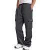 Cargo Sweatpants for Men Baggy Stretch Casual Sweat Pants Drawstring Waist Lightweight Cozy Hiking Pants with Pockets Mens Sweatpants Open Bottom Cargo Work Pants Breathable Comfy Athletic Joggers view 1
