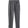Cargo Sweatpants for Men Baggy Stretch Casual Sweat Pants Drawstring Waist Lightweight Cozy Hiking Pants with Pockets Mens Sweatpants Open Bottom Cargo Work Pants Breathable Comfy Athletic Joggers view 2